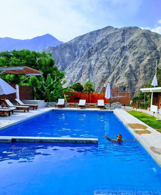 Hotel Mar Y Lago Lunahuana Exterior photo